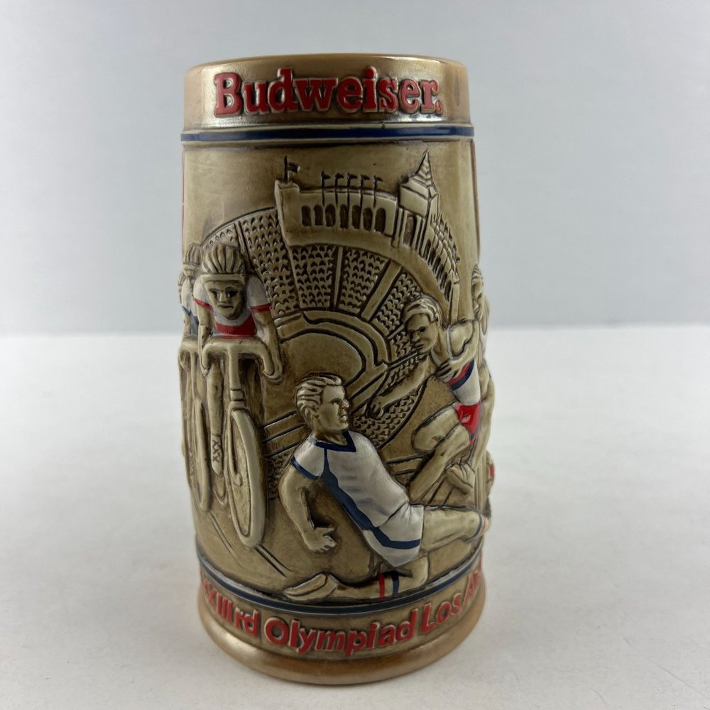 Budweiser Games Of The Olympics XXIII 1984 USA Commemorative Beer Stein
